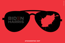 Biden Afghanistan exit by NEMØ