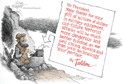 TALIBAN LOVES BIDEN by Dick Wright