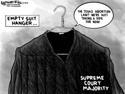 Supreme Court and Texas Abortion by Kevin Siers