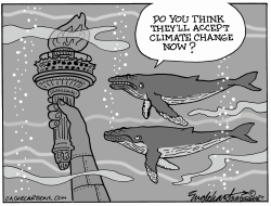 Climate Change Denial by Bob Englehart