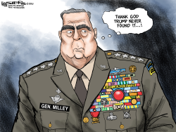 Gen. Milley in Command by Kevin Siers