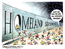 BORDER AND REFUGEES by Dave Granlund