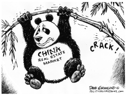 CHINA REAL ESTATE MARKET WORRIES by Dave Granlund