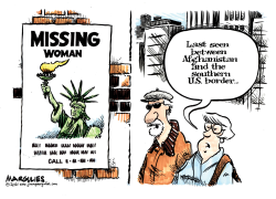 MISSING WOMAN by Jimmy Margulies
