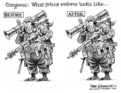 Congress and Police Reform by Dave Granlund