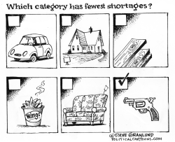 Shortages Quiz by Dave Granlund
