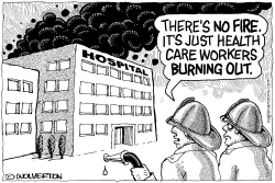 Healthcare Worker Burnout by Monte Wolverton