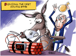 DEFUSING THE DEBT CEILING by Dave Whamond