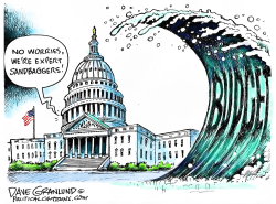 Congress sandbaggers by Dave Granlund