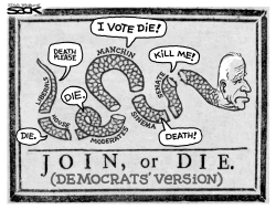 Democrats Vote Die by Steve Sack