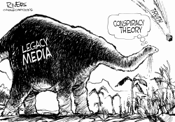 Legacy Media Dinosaur  by Rivers