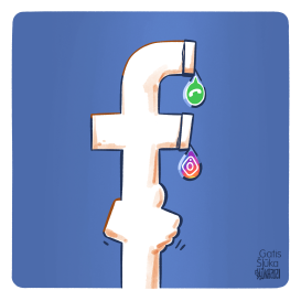 Facebook problems by Gatis Sluka