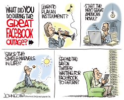 THE GREAT FACEBOOK OUTAGE by John Cole