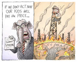 Paying the price by Adam Zyglis