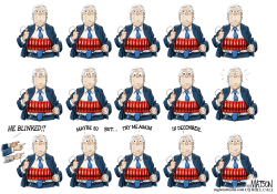 MITCH MCCONNELL BLINKS by R.J. Matson