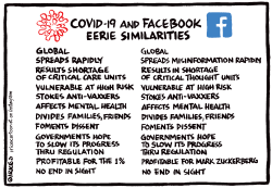 COVID 19 AND FACEBOOK by Ingrid Rice