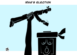 IRAQ’S ELECTION  by Emad Hajjaj
