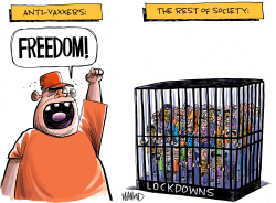 IT'S ALL ABOUT MY FREEDOM! by Dave Whamond