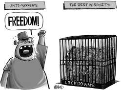 It's all about my freedom! by Dave Whamond