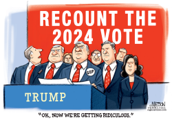 REPUBLICANS DEMAND TO RECOUNT THE 2024 VOTE by R.J. Matson