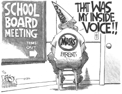 School board meetings by John Darkow