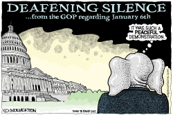 GOP DEAFENING SILENCE ON JAN 6 by Monte Wolverton