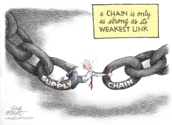 WEAK SUPPLY CHAIN by Dick Wright