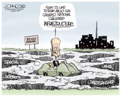 Biden's infrastructure expressway by John Cole