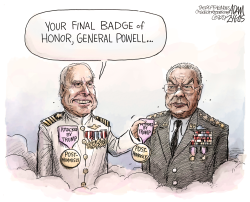 General Powell by Adam Zyglis