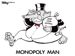 MONOPOLY MAN by Bill Day