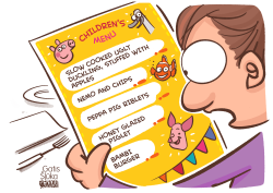 Children's menu by Gatis Sluka