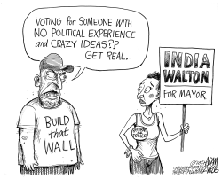 India Walton Voters by Adam Zyglis