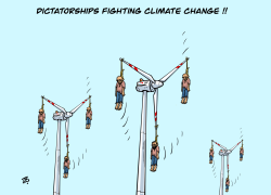 DICTATORSHIPS FIGHTING CLIMATE CHANGE !! by Emad Hajjaj
