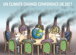 UN CLIMATE CHANGE CONFERENCE by Marian Kamensky