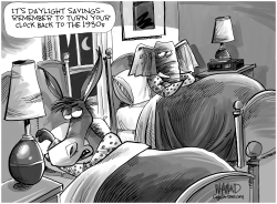 Daylight Savings  by Dave Whamond