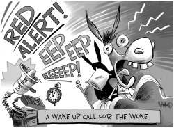 Wake up call by Dave Whamond