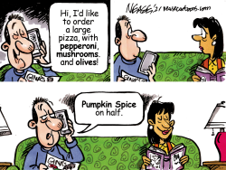 SPICY PIZZA by Steve Nease