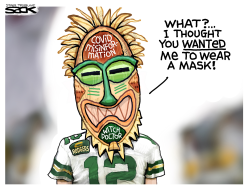 RODGERS MASKED by Steve Sack