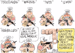SHOOTING FROM THE LIP by Pat Bagley