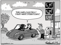 Beat The High Price Of gas by Bob Englehart