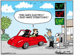 BEAT THE HIGH PRICE OF GAS by Bob Englehart