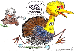 WRONG THANKSGIVING DISGUISE by Randall Enos