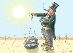 Global Warming by Marian Kamensky