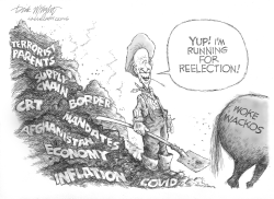 Biden Running for Reelection by Dick Wright