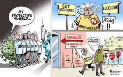 UNVACCINATED AND COVID-19 by Paresh Nath