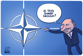 Putin and NATO by Gatis Sluka