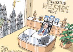 LOCAL: MORMON CHARITY by Pat Bagley