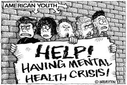 Kids Mental Health Crisis by Monte Wolverton