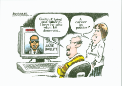 JUSSIE SMOLLETT GUILTY by Jimmy Margulies