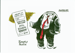 EMPTY SUITS by Jimmy Margulies